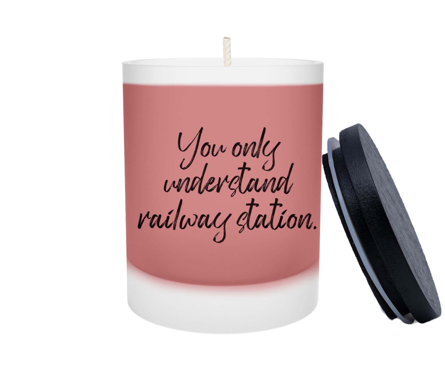 Duftkerze - You only understand Railway Station