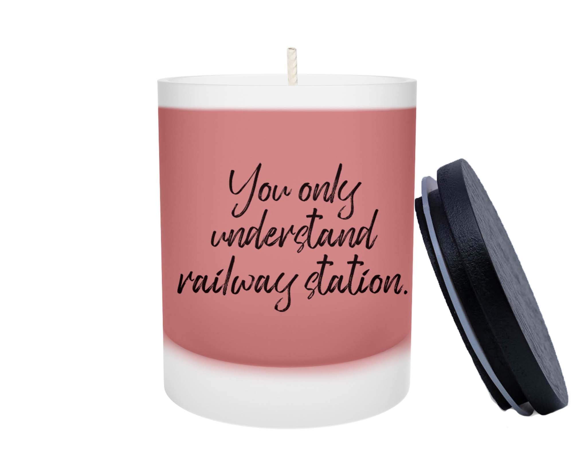 Duftkerze - You only understand Railway Station