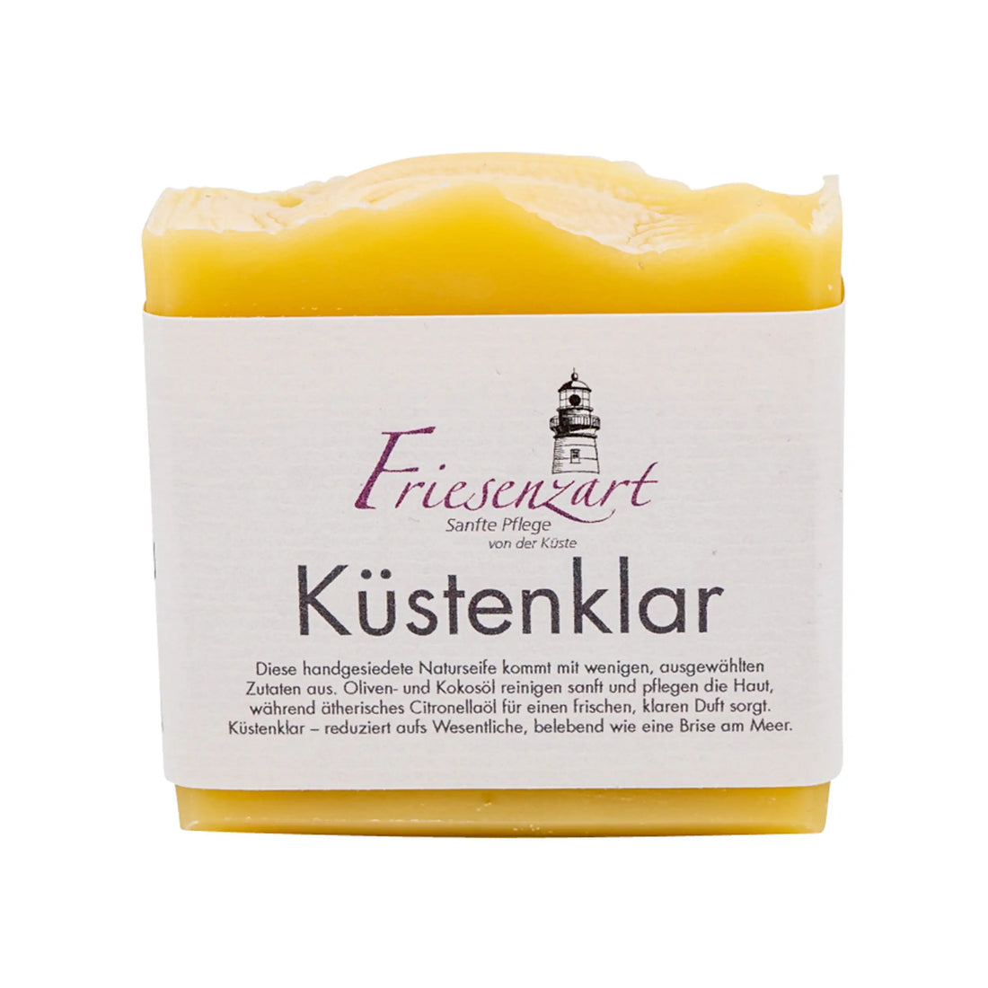 Küstenklar – Frische Citronella-Seife
