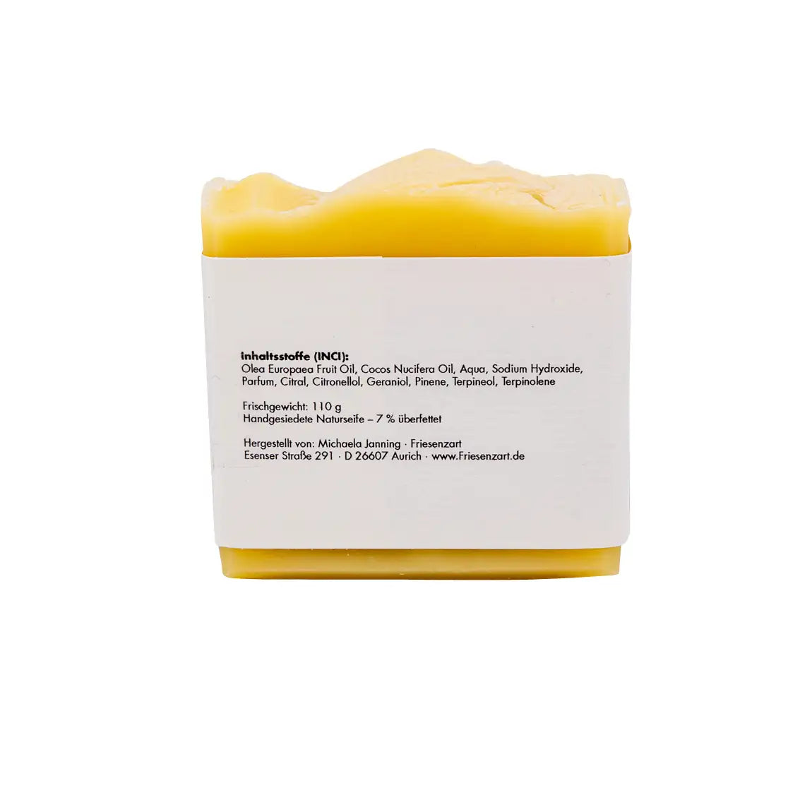 Küstenklar – Frische Citronella-Seife