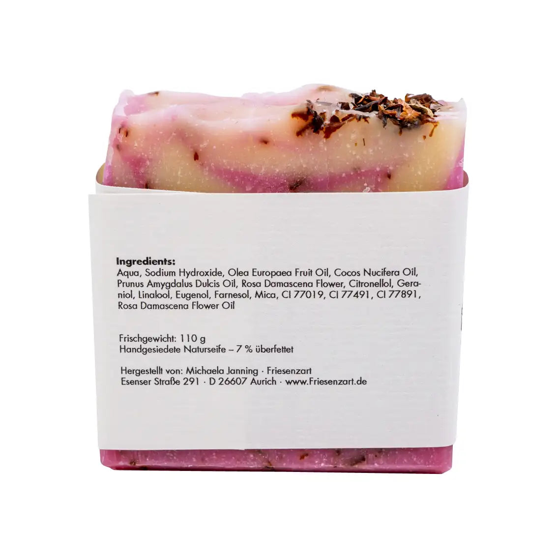 Küstenrose – Zart duftende Rosenseife mit Blütennote