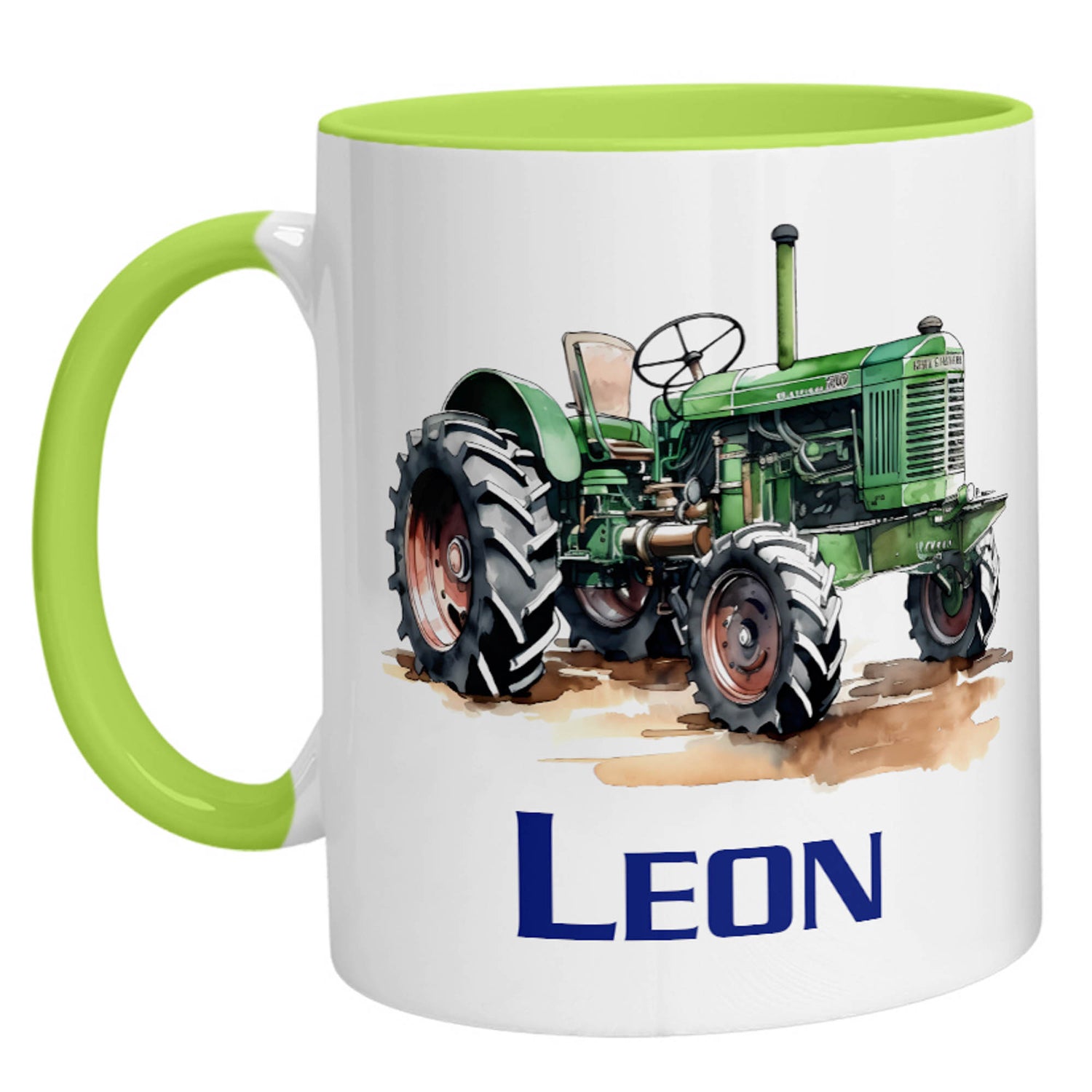 Tasse - Namenstasse Traktor (Personalisiert) - Zwergenstick