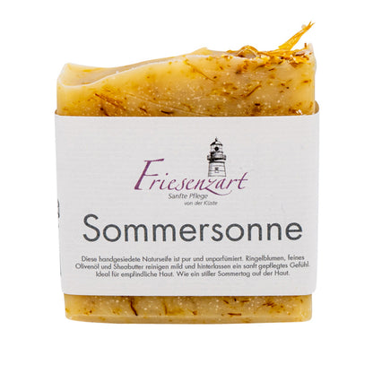 Friesenzart Naturseife Sommersonne – Originalproduktbild.