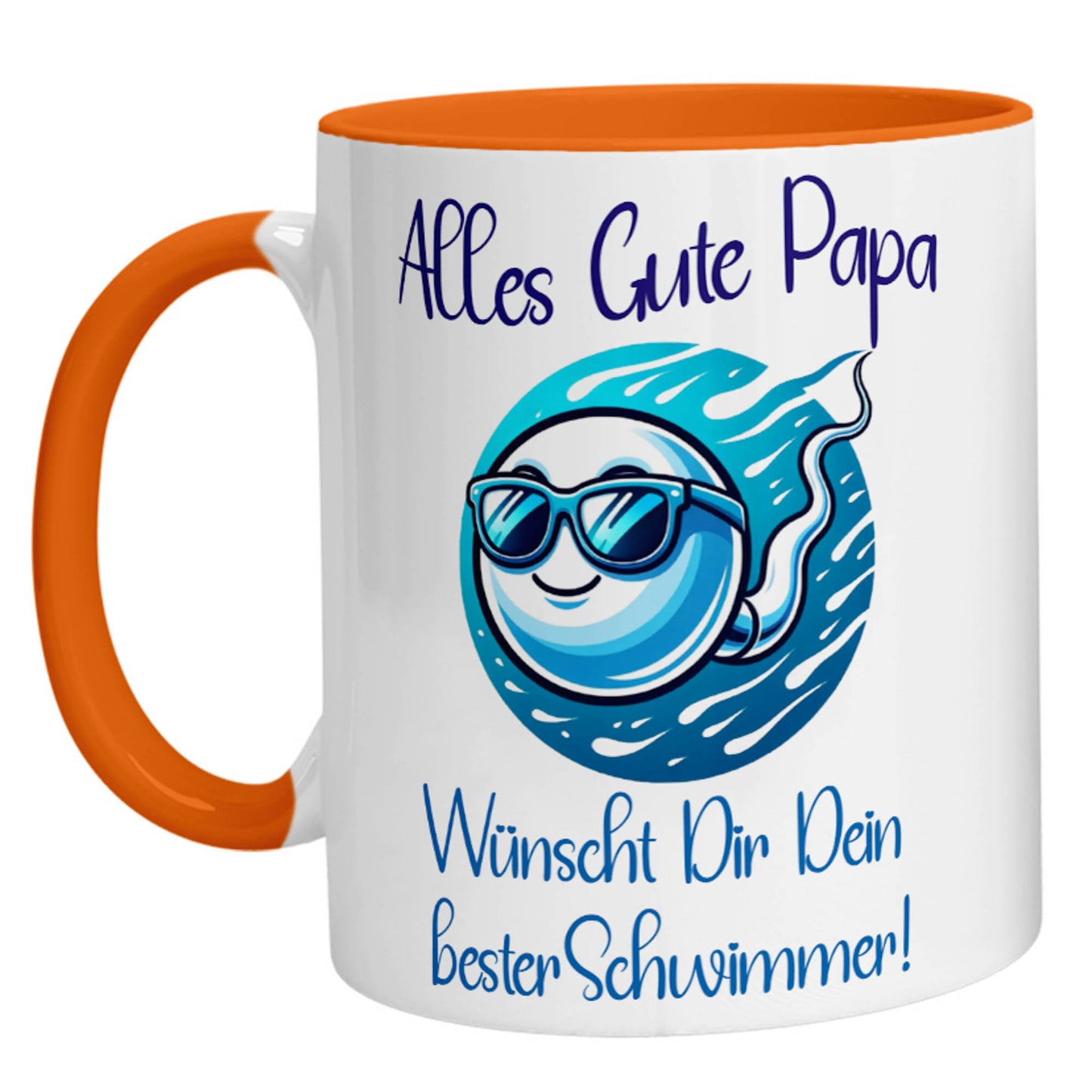 Tasse - Alles Gute Papa wünscht Dir dein bester Schwimmer!