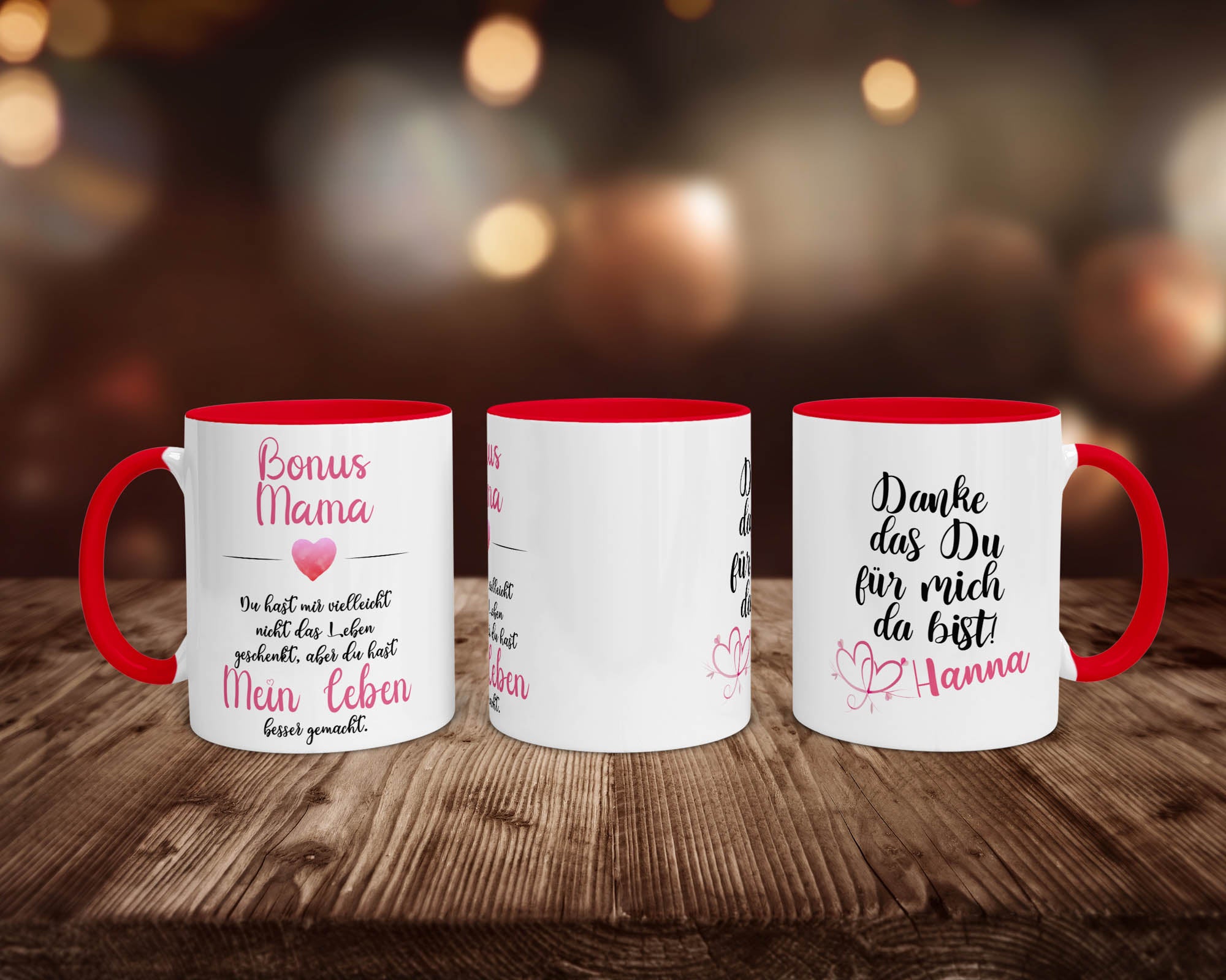 Tasse - Bonus Mama (Personalisiert) - Zwergenstick