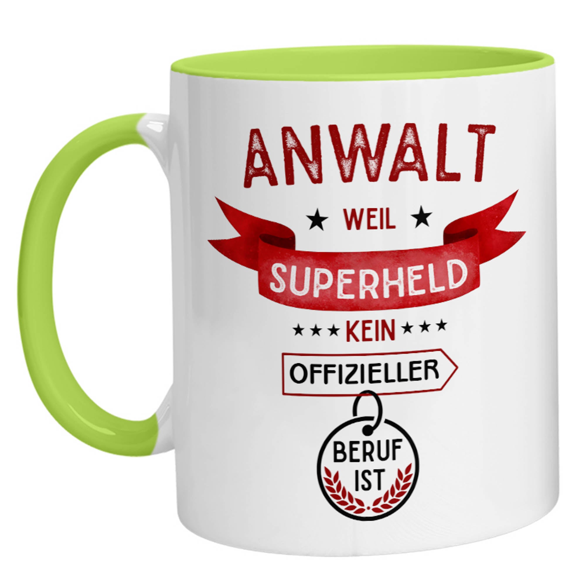 Tasse - Superheld Anwalt - Zwergenstick