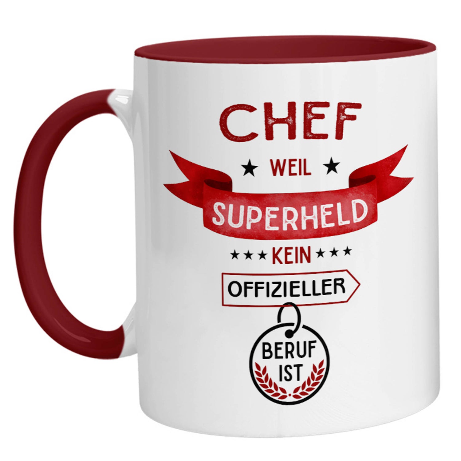 Tasse - Superheld Chef - Zwergenstick