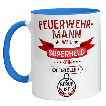 Tasse - Superheld Feuerwehrmann - Zwergenstick