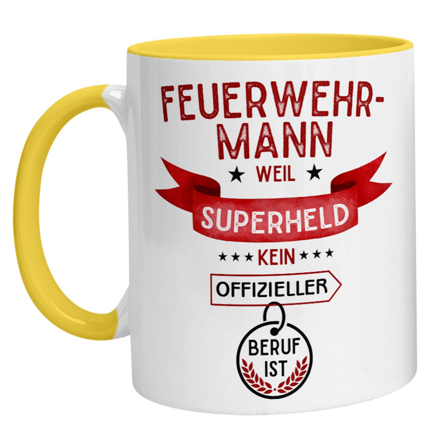 Tasse - Superheld Feuerwehrmann - Zwergenstick