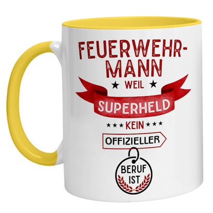 Tasse - Superheld Feuerwehrmann - Zwergenstick