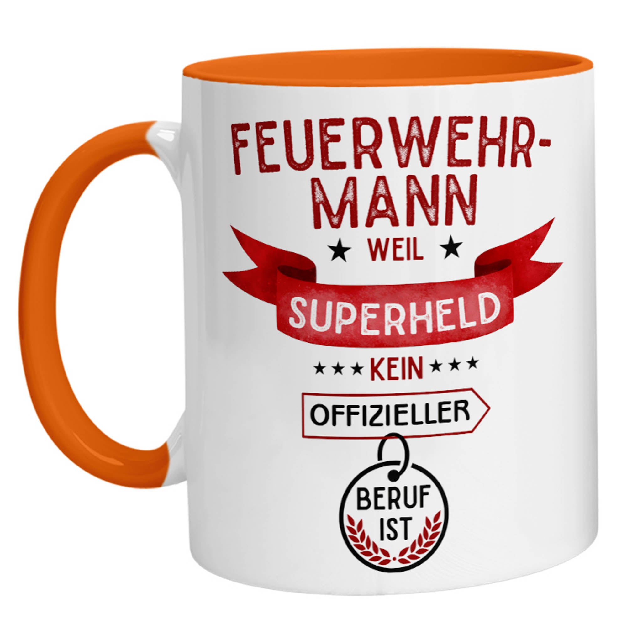 Tasse - Superheld Feuerwehrmann - Zwergenstick