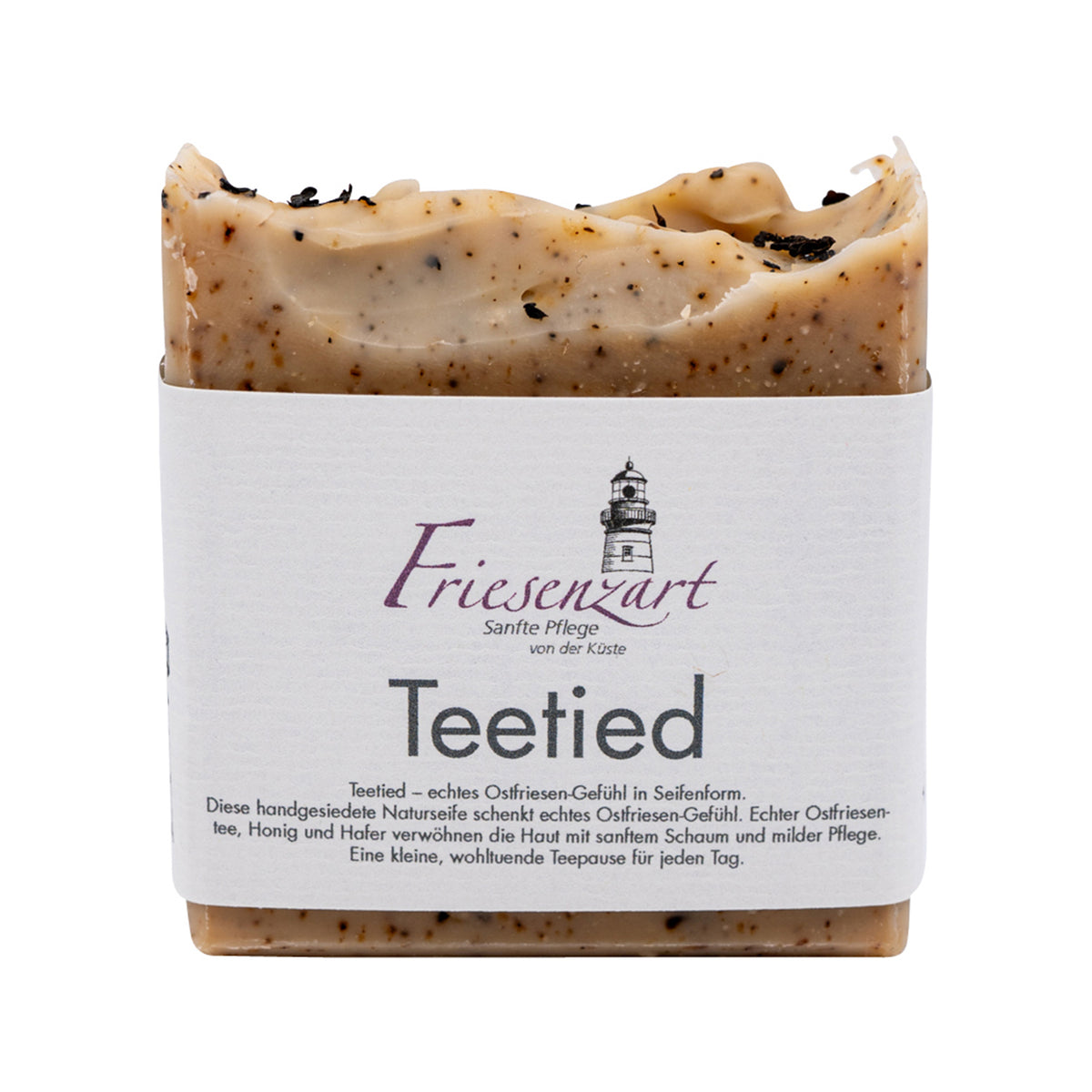 Friesenzart Naturseife Teetied – Originalproduktbild.