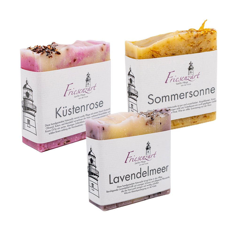 Blüten &amp; Balance | Naturseifen Geschenkset - Zwergenstick