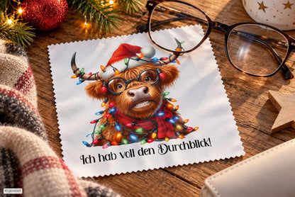 Brillenputztuch - Objektivtuch Ich hab voll den Durchblick