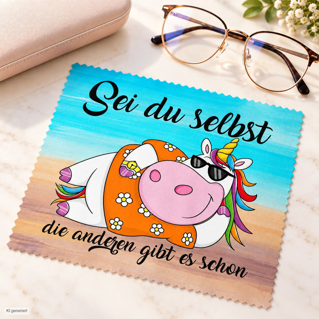 Brillenputztuch - Objektivtuch Sei du selbst die anderen gibt es schon