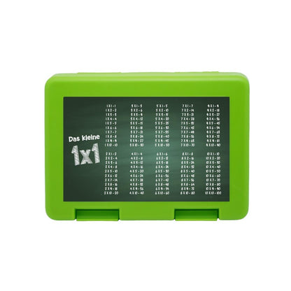 Brotdose mit dem kleinen 1x1 Tafel Design - Zwergenstick