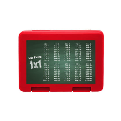 Brotdose mit dem kleinen 1x1 Tafel Design - Zwergenstick