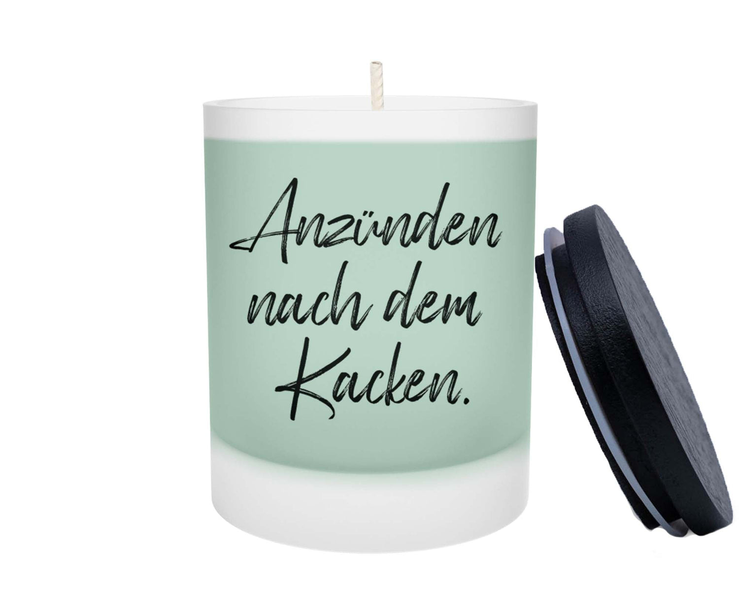 Duftkerze - Anzünden nach dem Kacken - Zwergenstick