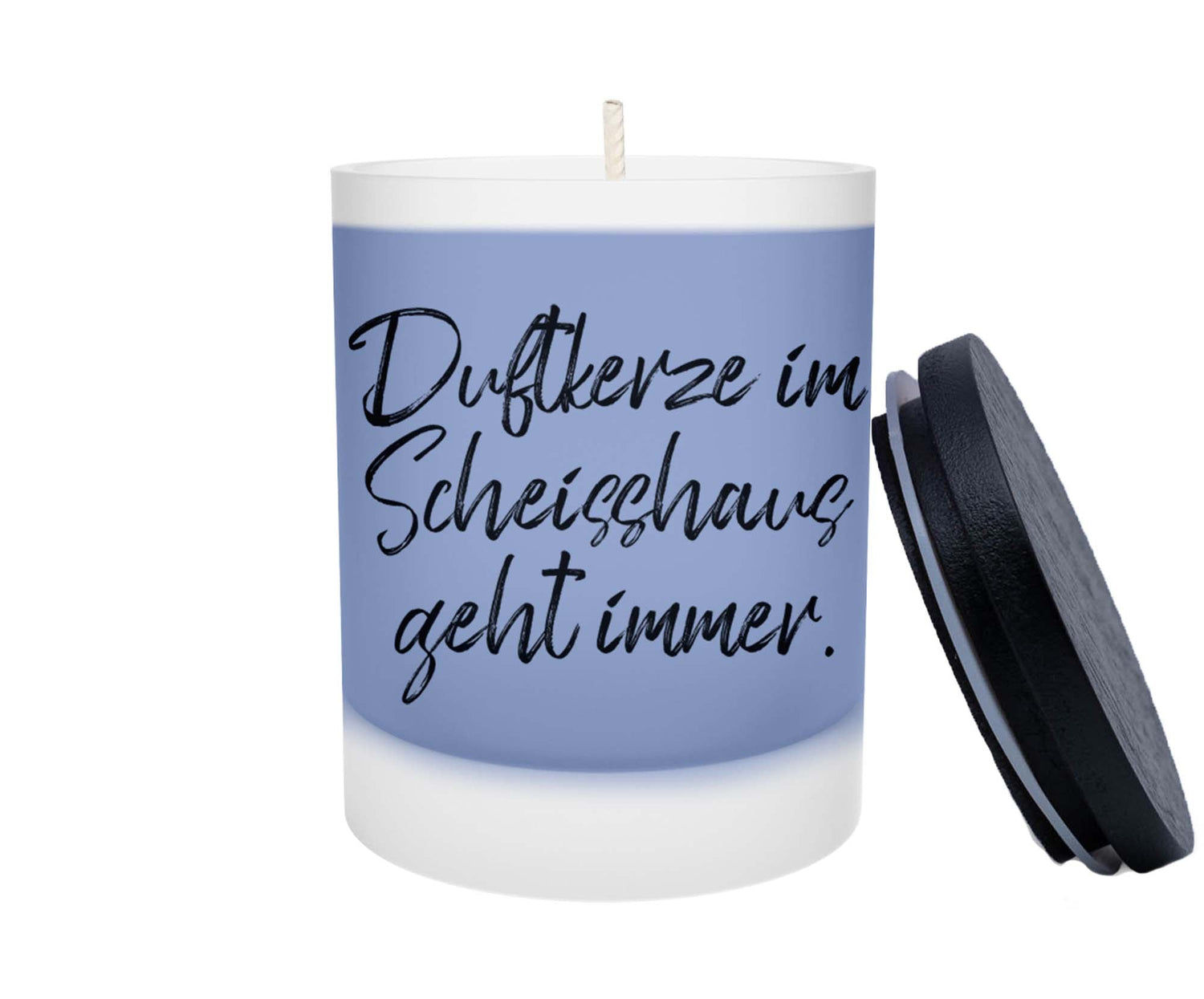 Duftkerze - Duftkerze im Scheisshaus geht immer - Zwergenstick