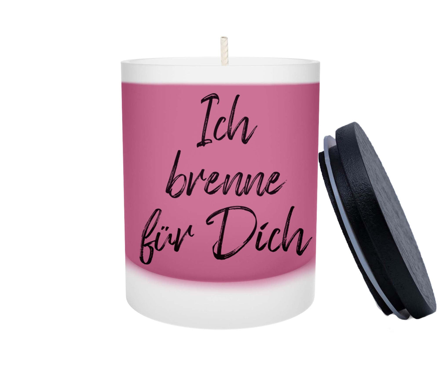 Duftkerze - Ich brenne für Dich - Zwergenstick