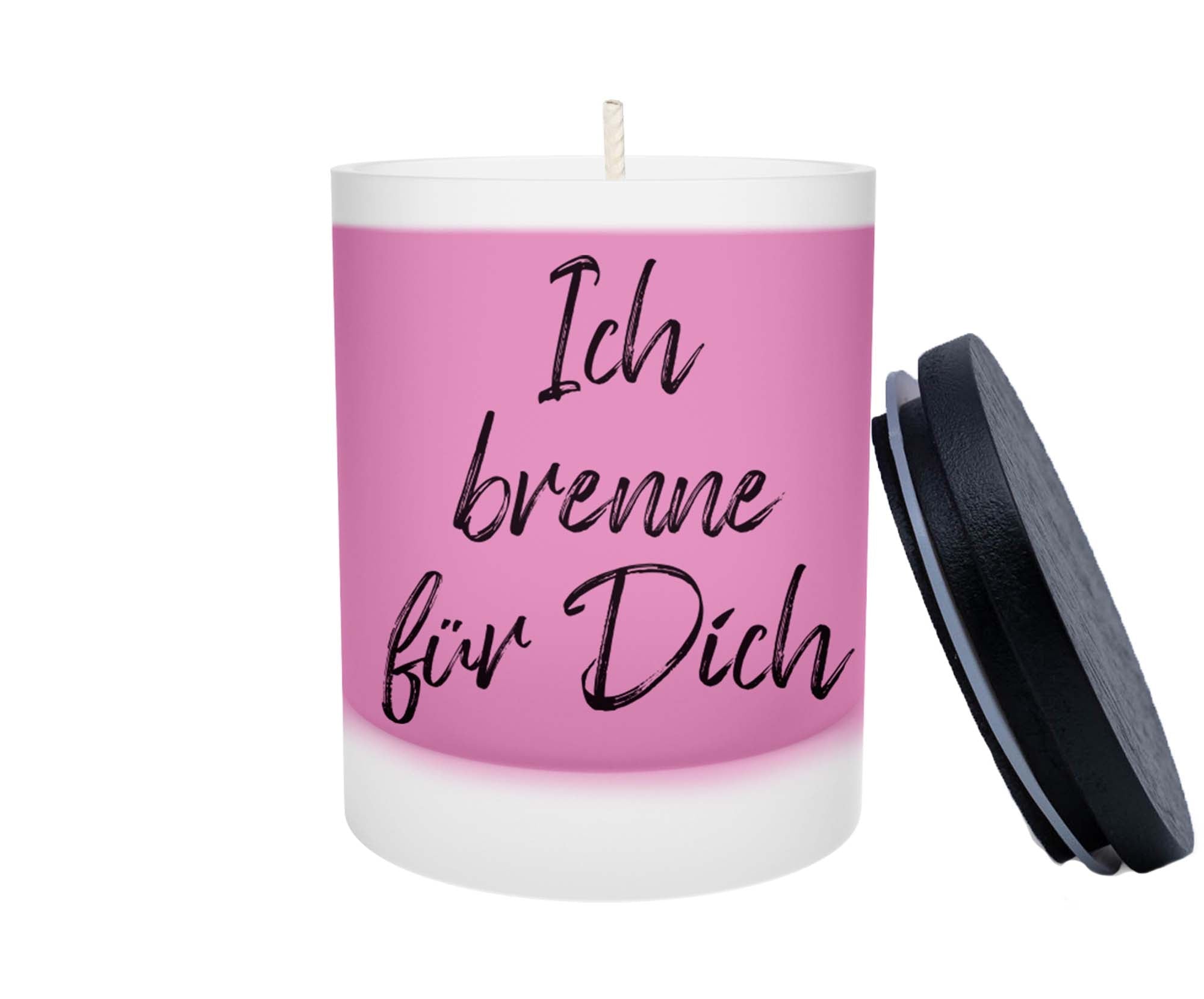 Duftkerze - Ich brenne für Dich - Zwergenstick