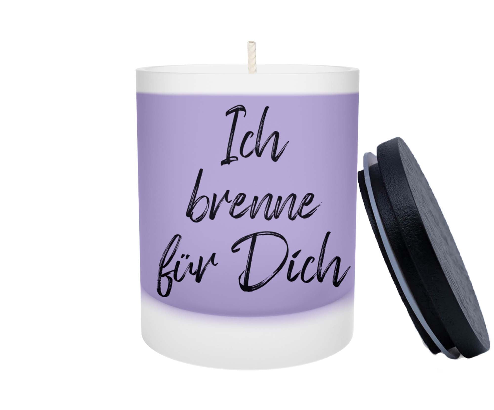 Duftkerze - Ich brenne für Dich - Zwergenstick