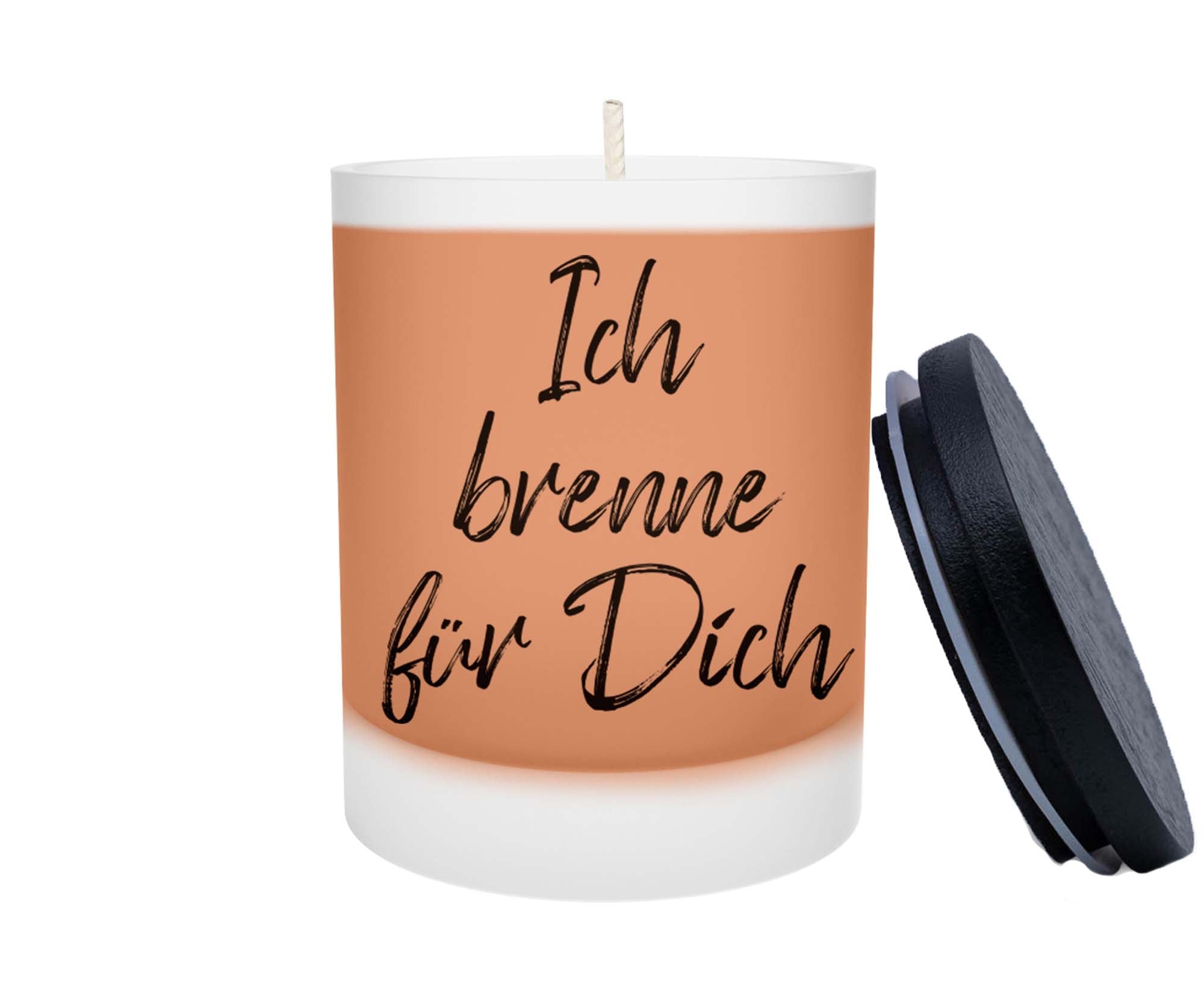 Duftkerze - Ich brenne für Dich - Zwergenstick