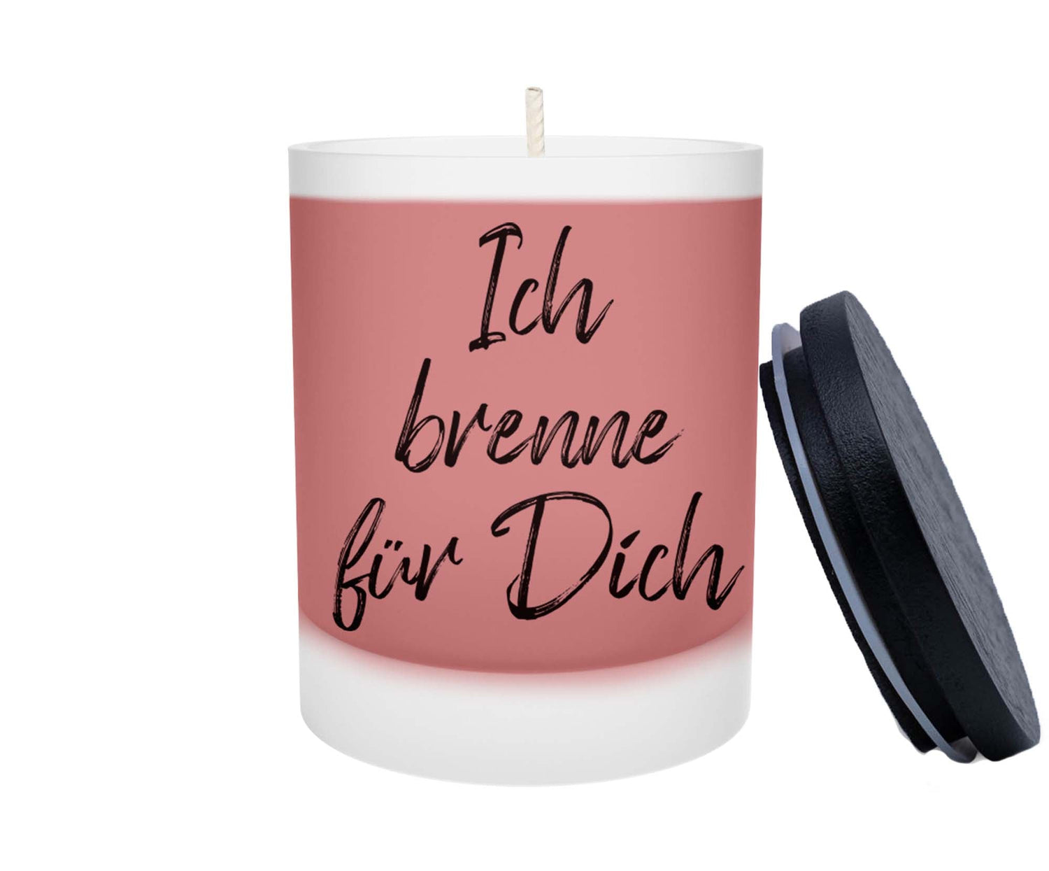Duftkerze - Ich brenne für Dich - Zwergenstick