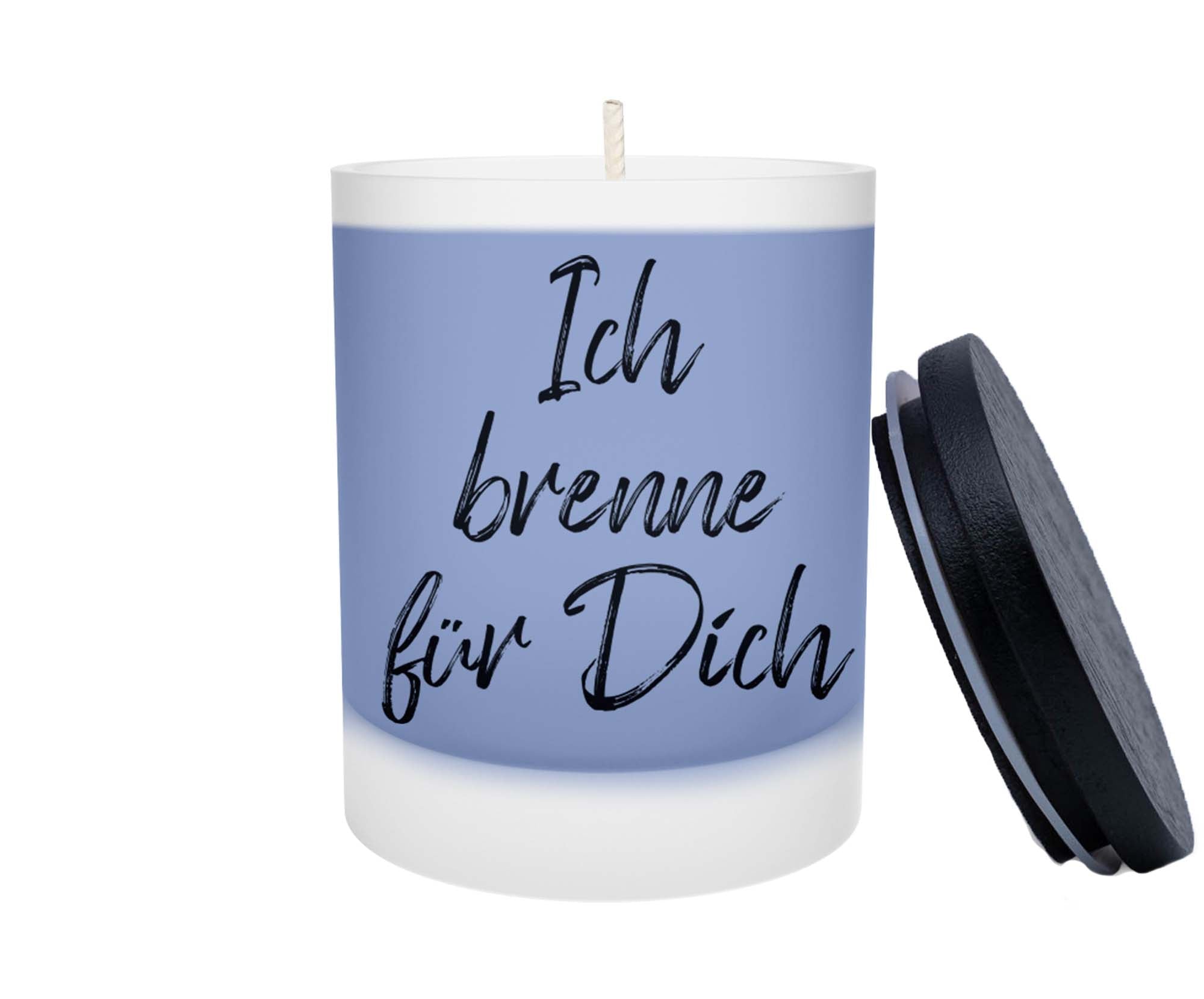 Duftkerze - Ich brenne für Dich - Zwergenstick