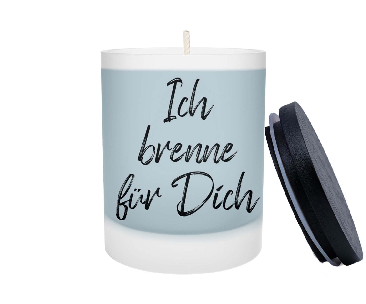 Duftkerze - Ich brenne für Dich - Zwergenstick