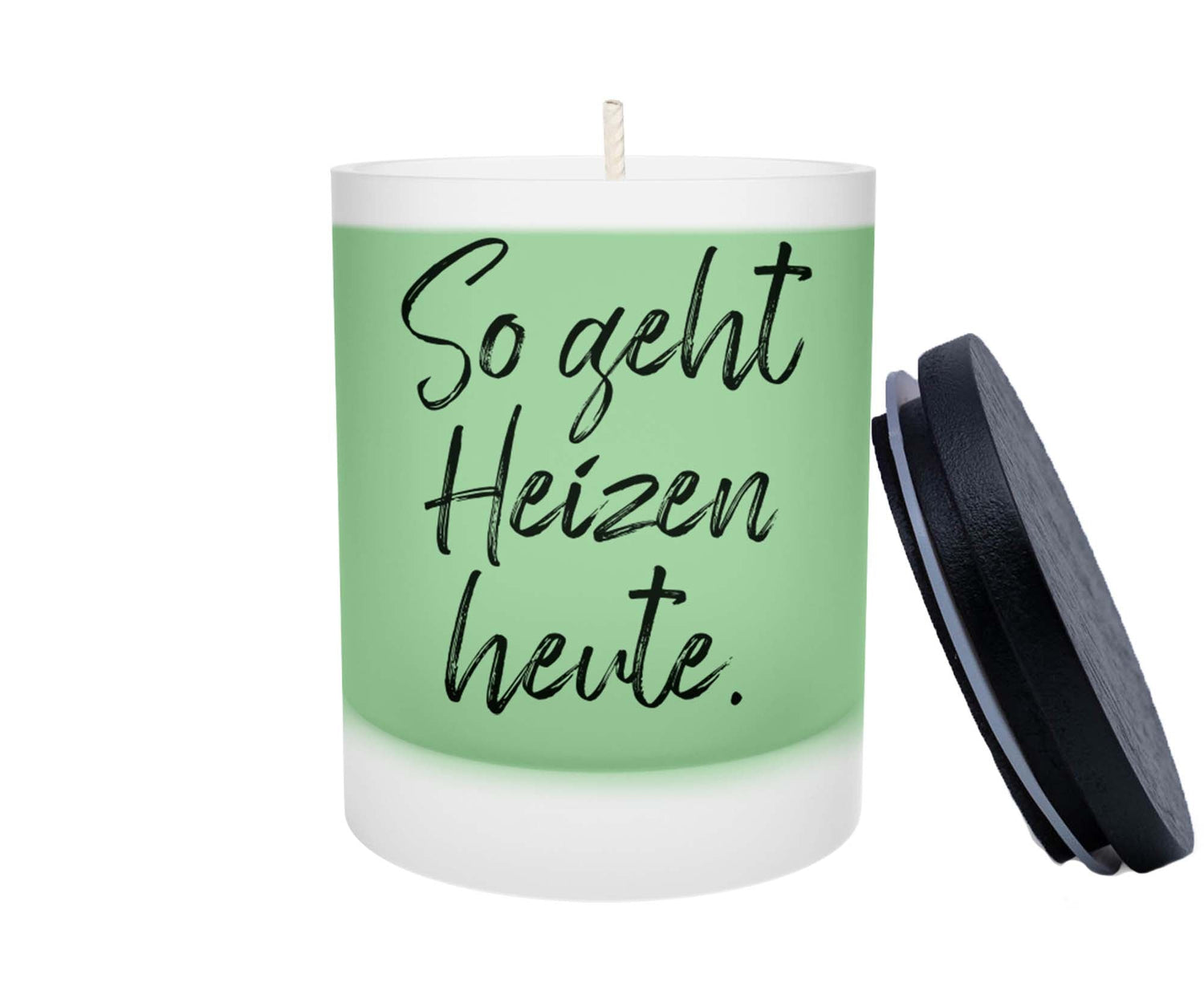 Duftkerze - So geht heizen Heute - Zwergenstick