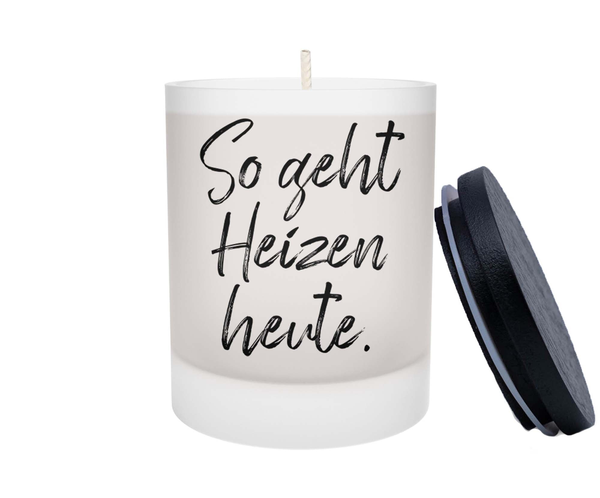 Duftkerze - So geht heizen Heute - Zwergenstick