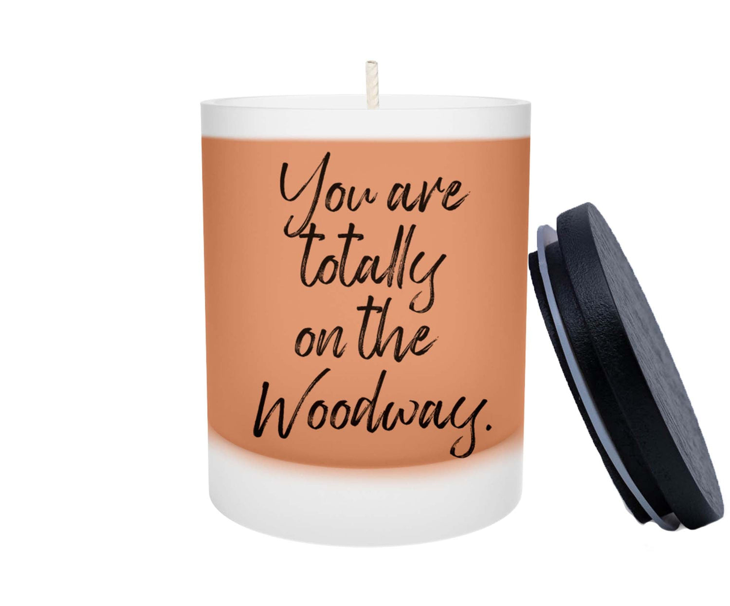 Duftkerze - You are totally on the Woodway - Zwergenstick