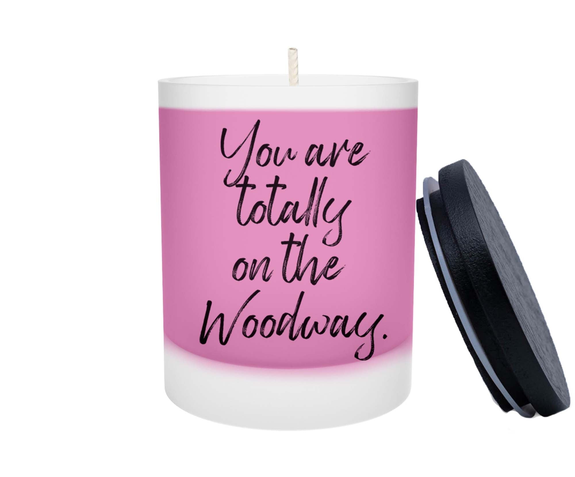 Duftkerze - You are totally on the Woodway - Zwergenstick