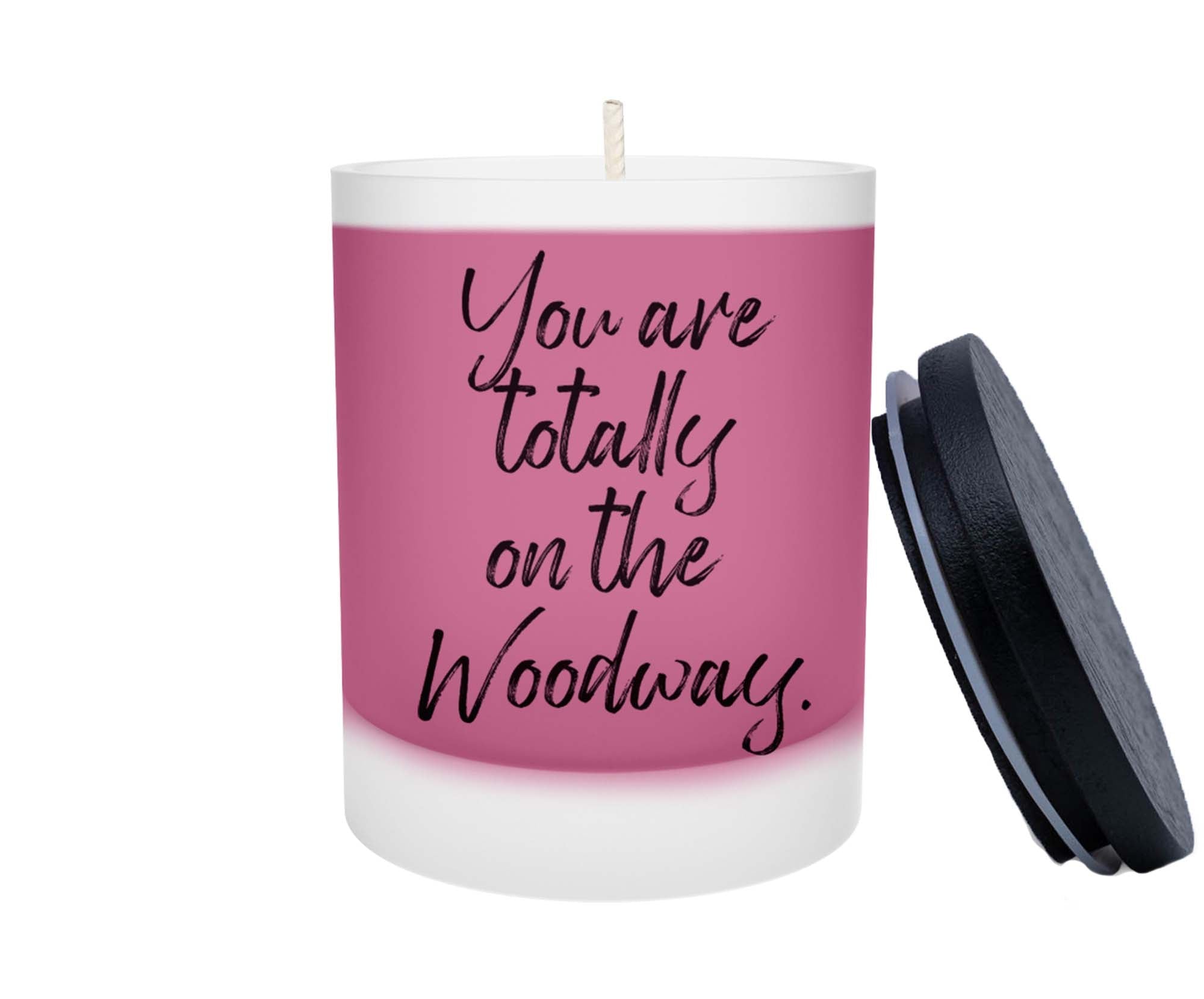 Duftkerze - You are totally on the Woodway - Zwergenstick