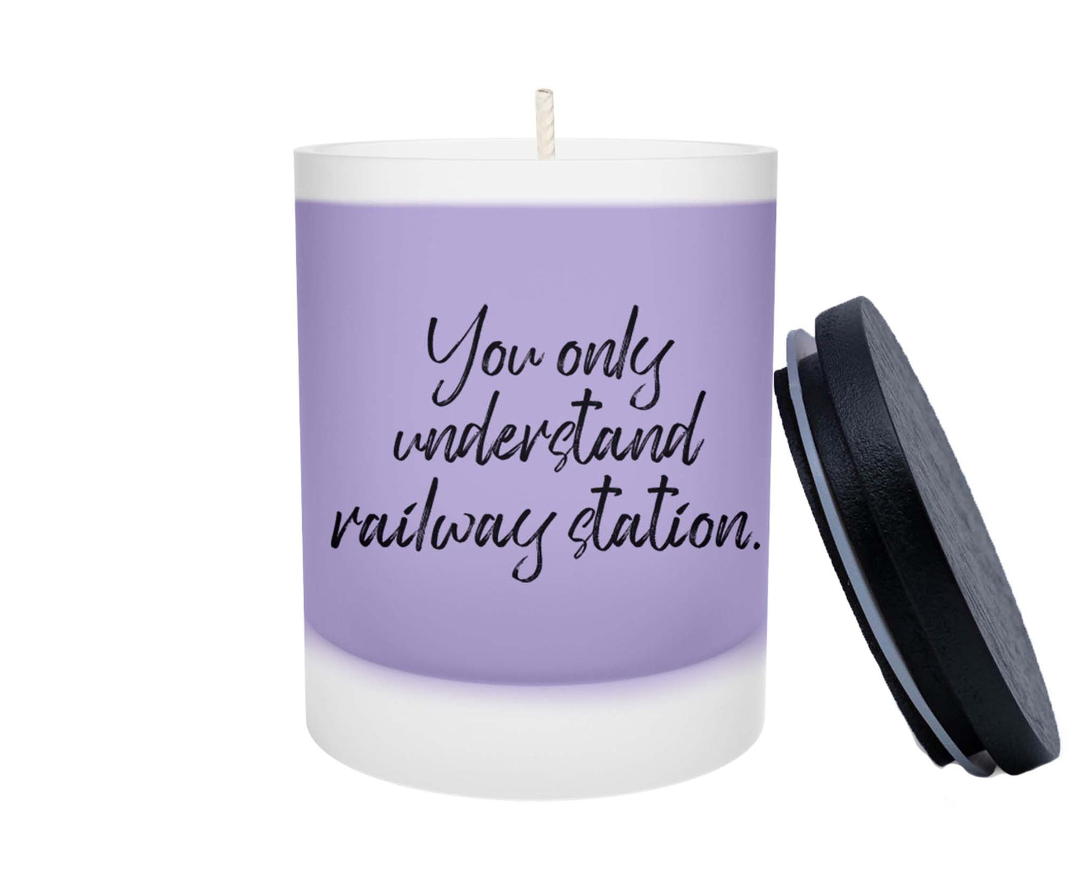Duftkerze - You only understand Railway Station - Zwergenstick