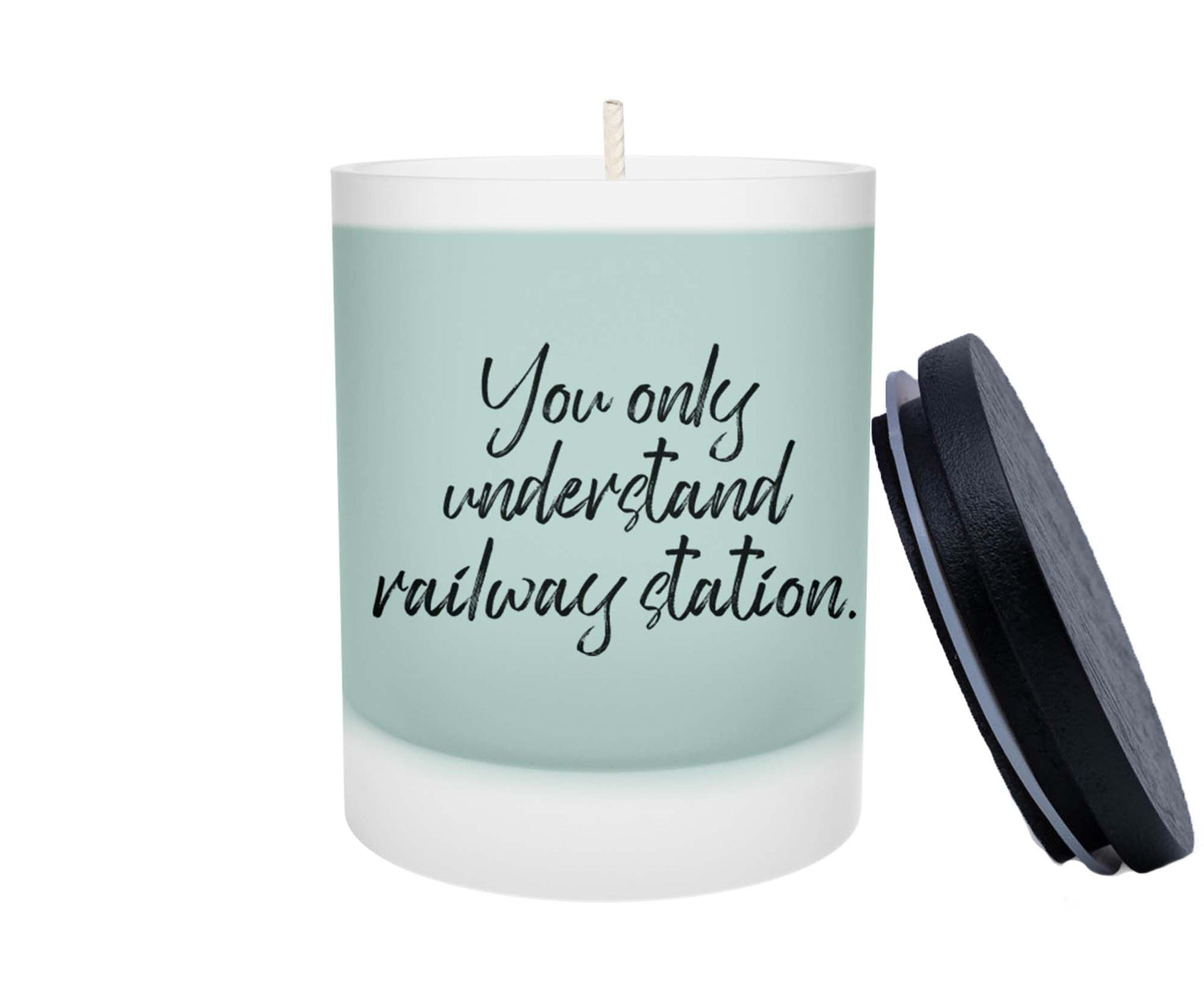 Duftkerze - You only understand Railway Station - Zwergenstick