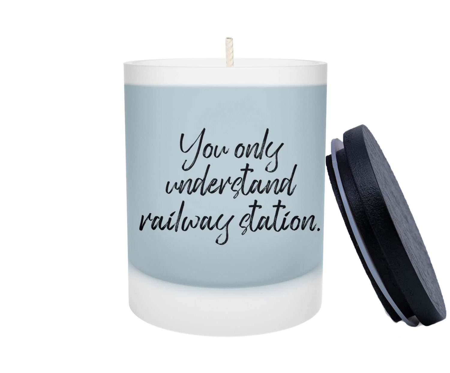 Duftkerze - You only understand Railway Station - Zwergenstick