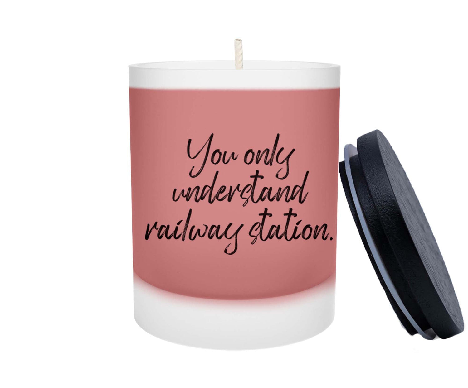 Duftkerze - You only understand Railway Station - Zwergenstick