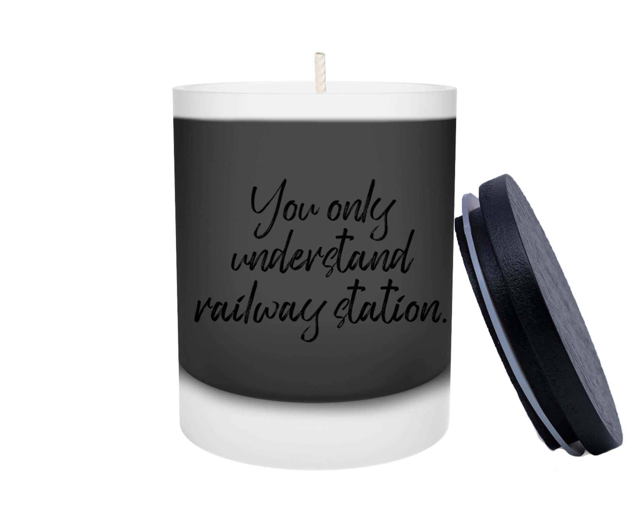 Duftkerze - You only understand Railway Station - Zwergenstick