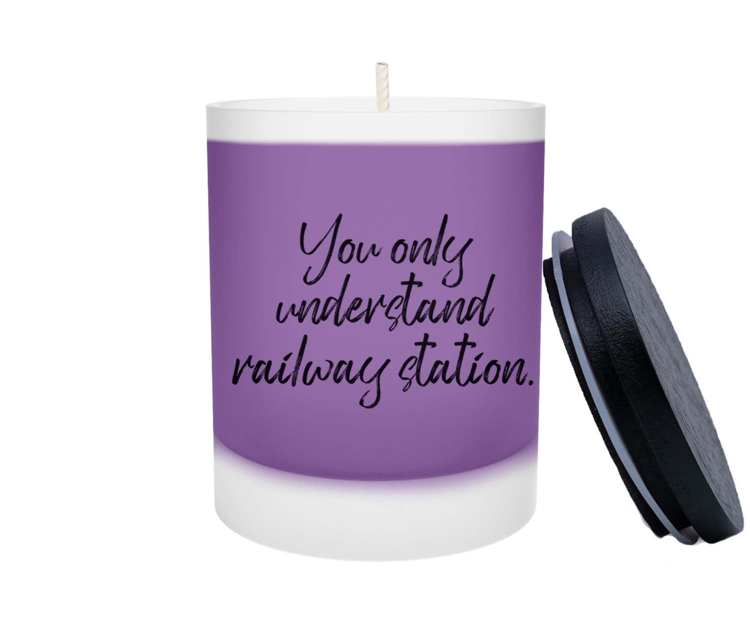 Duftkerze - You only understand Railway Station - Zwergenstick