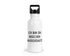 Edelstahl - Trinkflasche „Ich bin ein bisschen unausgerastet“ – mit Trinkhalm (400/500/600 ml) - Zwergenstick
