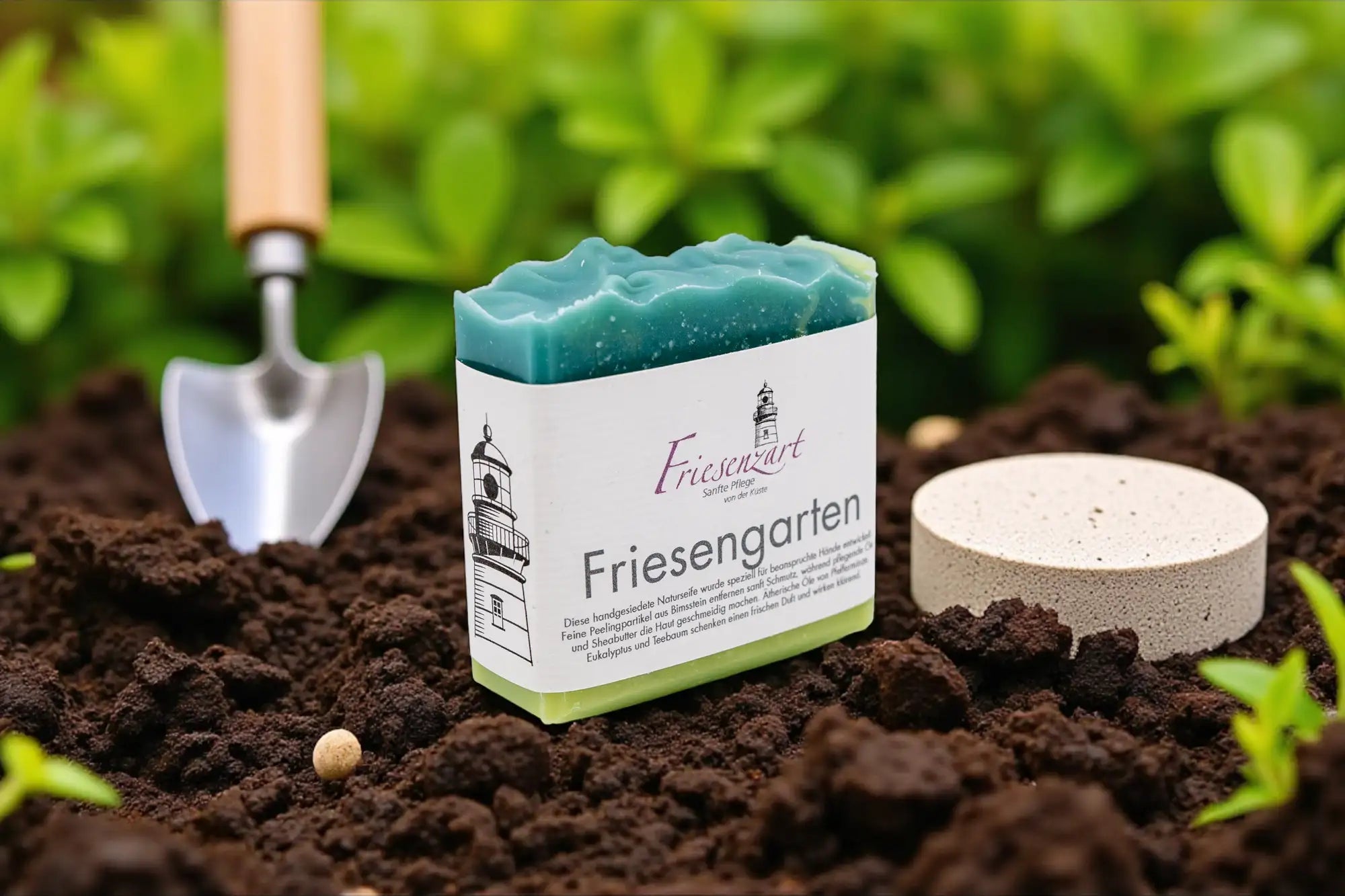 Friesengarten – Sanfte Gärtnerseife mit Peelingeffekt - Zwergenstick