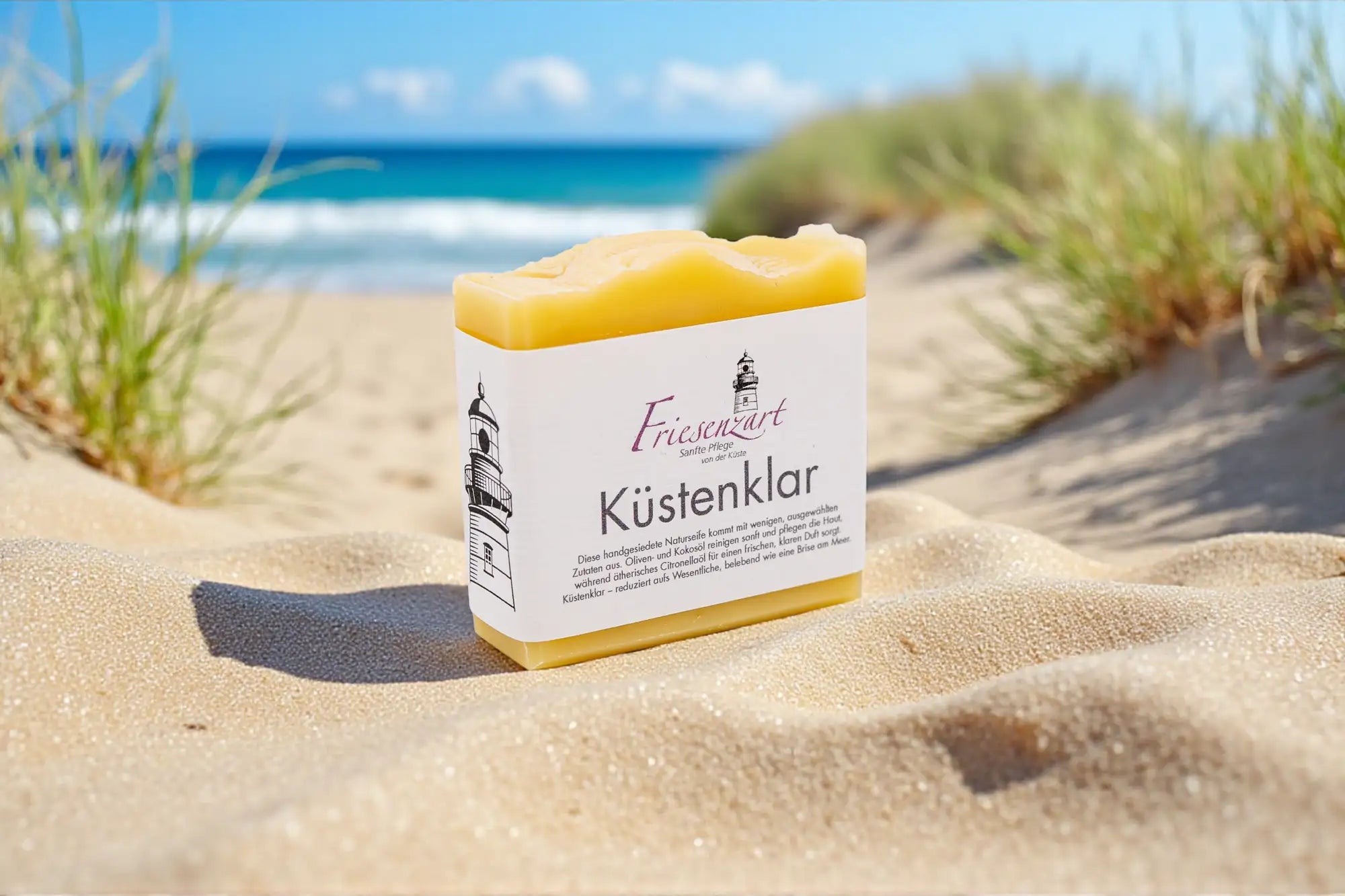 Küstenklar – Frische Citronella - Seife - Zwergenstick