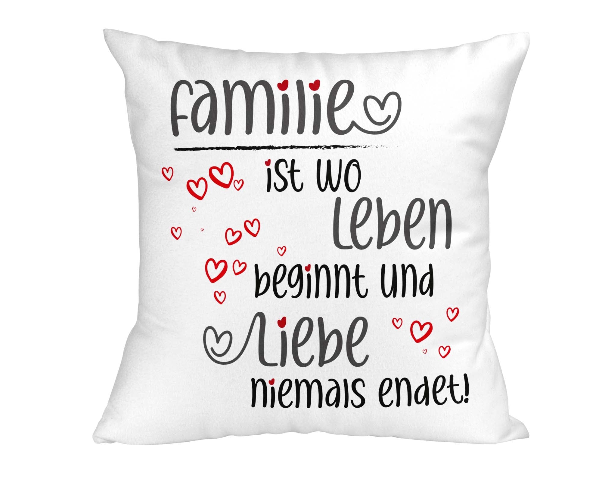 Liebevolles Familien - Kissen &