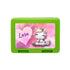 Personalisierte Brotdose mit Einhorn in Love - Motiv - Zwergenstick