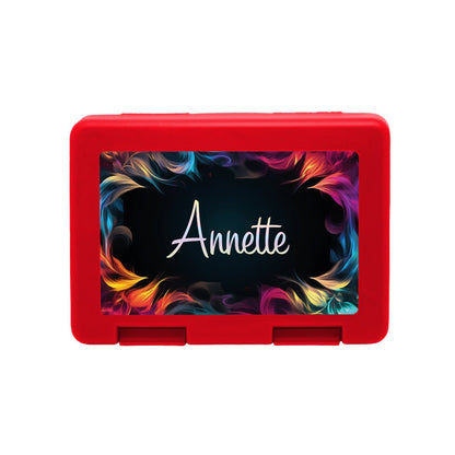 Personalisierte Brotdose mit Flames - Motiv - Zwergenstick