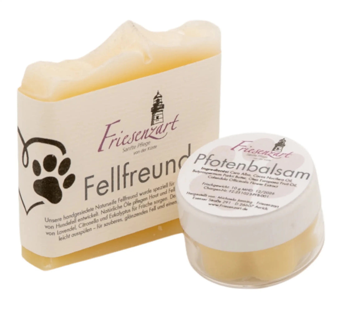 Pflege - Bundle für Hunde – Fellfreund &amp; Pfotenbalsam - Zwergenstick