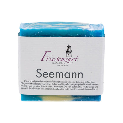 Seemann – Salzig - frische Naturseife mit Meeresduft - Zwergenstick