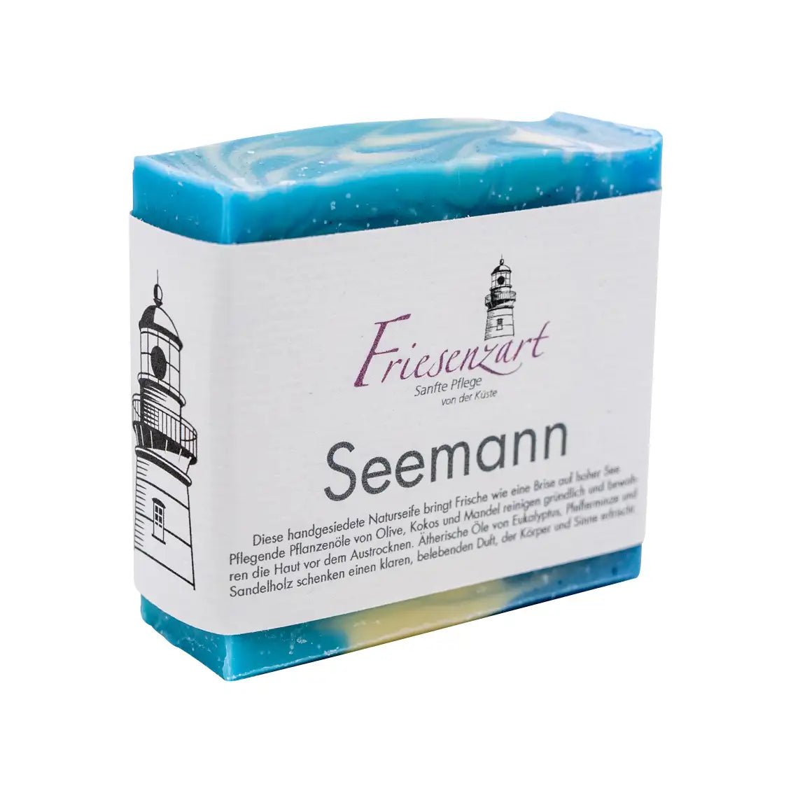 Seemann – Salzig - frische Naturseife mit Meeresduft - Zwergenstick
